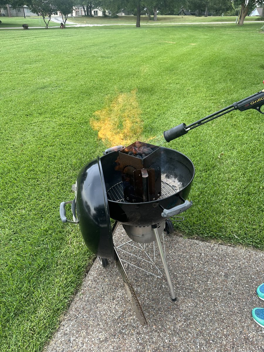 When it needs to be on fire right now.