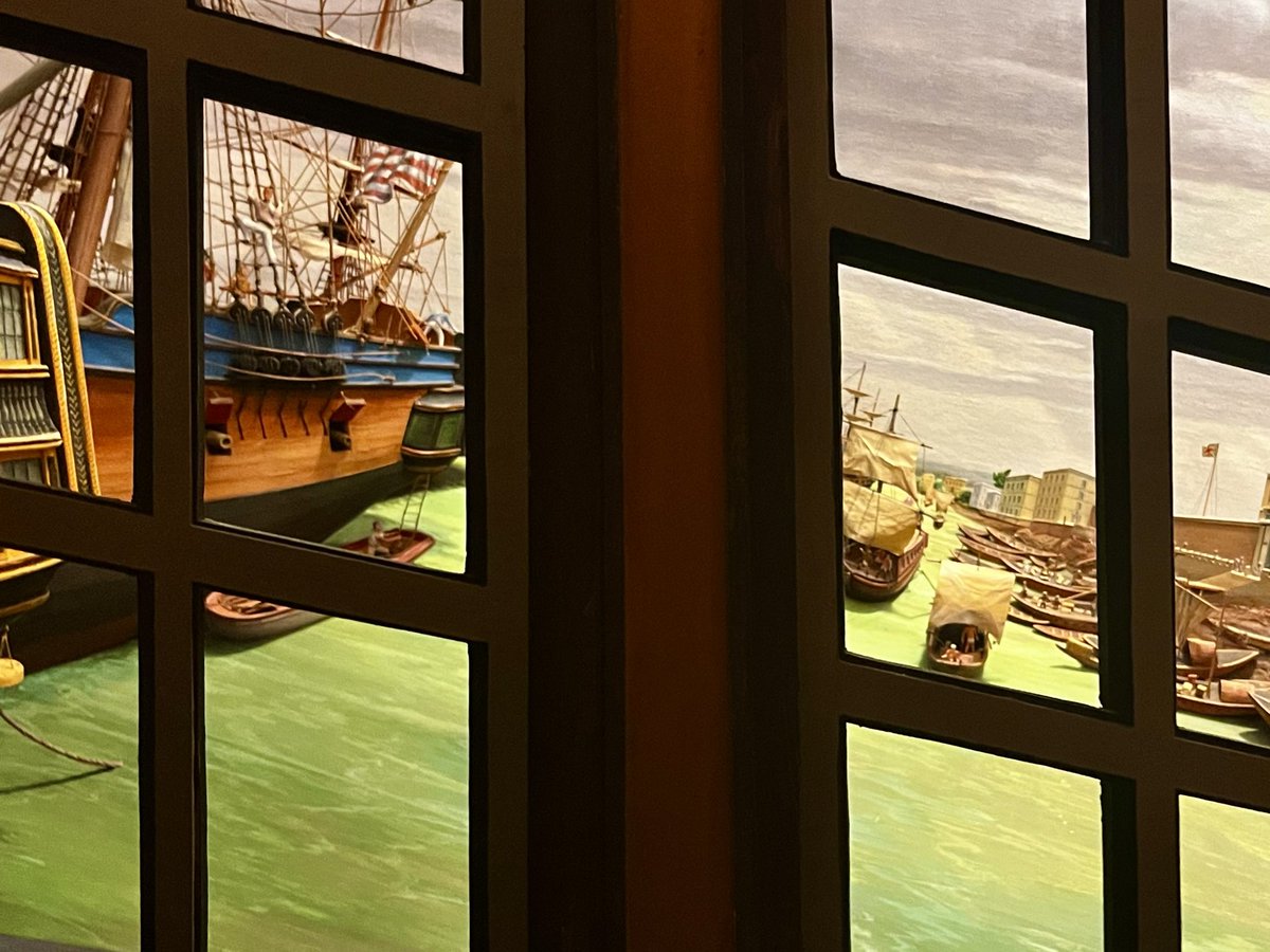 Varied Viewpoints #157: Harbor View. #diorama #museum #americanmuseumofnaturalhistory #amnh #upperwestside #newyork #newyorkcity #seeyourcity #visit_newyork  #bigcity #imagesofnyc #photolovers #nycarchitecture #iphone13 #shotoniphone #iphonephotography #photoaday #photoadaymay