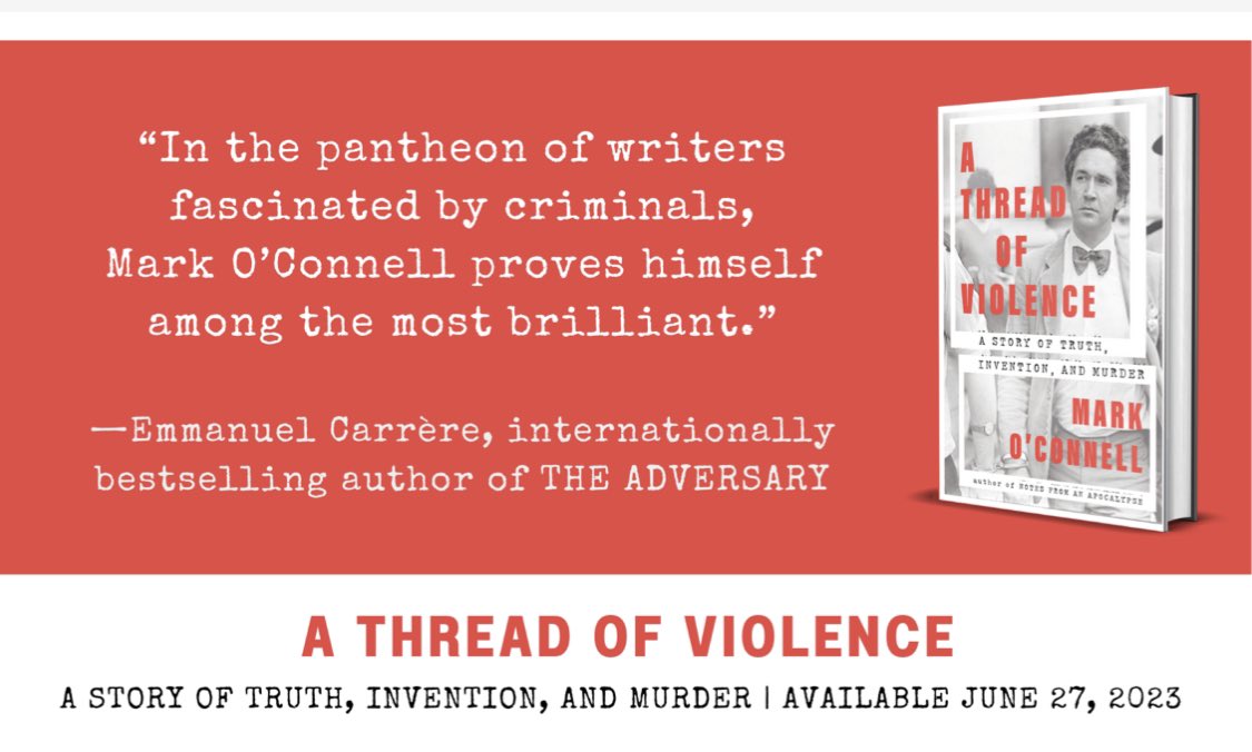 Mark O’Connell tweet media