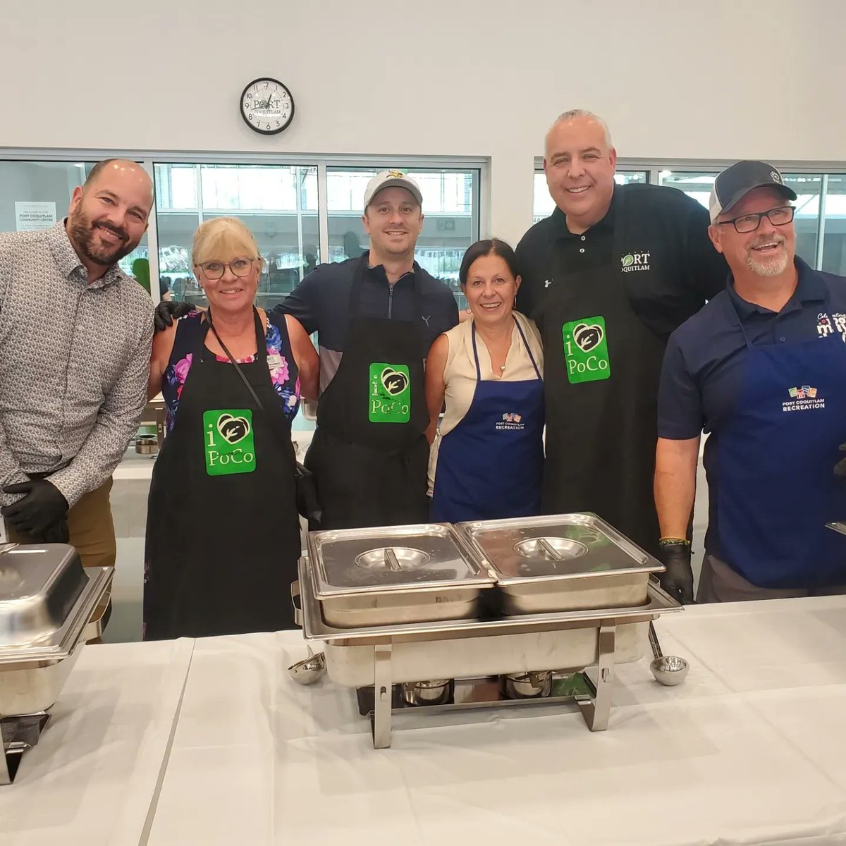 Nancy_McCurrach's tweet image. It was great to see a full house for lunch today for more  #seniorsweek celebrations! @PoCoGlenn @stevedarling myself along with @CityofPoCo+ Astoria Staff enjoyed serving lunch! Mayor @BradWestPoCo gave opening remarks! We are grateful for all our Seniors contributions!