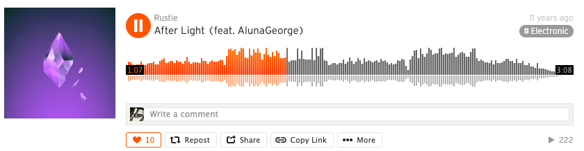 Is this FR???? im the 10th like? this is OG rustie go blow up this song... 11 years old and still gives me goosebumps.