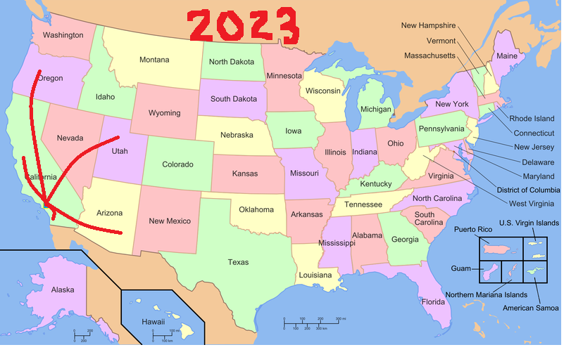Cameron on Twitter "Just a rough draft in paint but the comparison of UCLA's road travels in