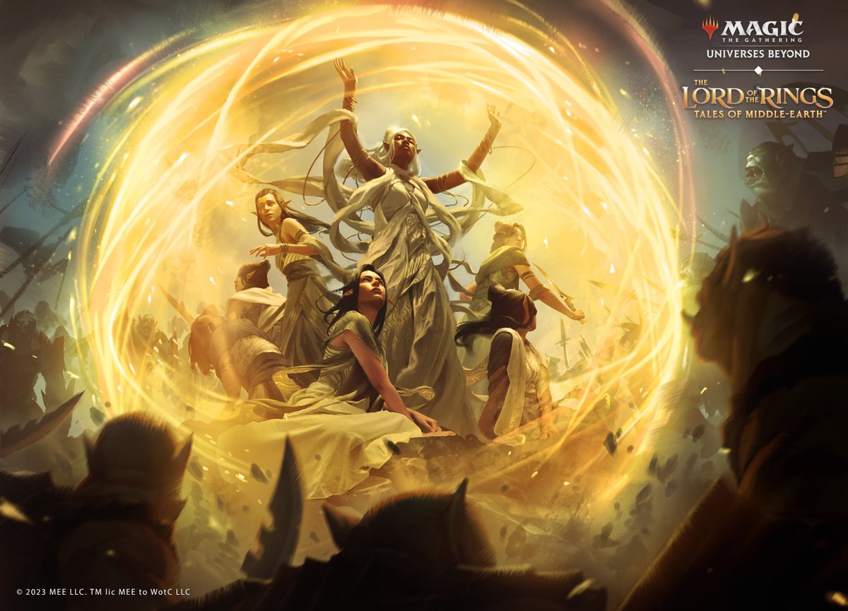 Heroic Intervention
Illustration for MTG x Lord of The Rings: Tales of Middle Earth Commander Deck #MTGxLOTR  
AD Stephanie Cheung 
Another painting I really enjoyed working on, super glad to be a part of this project © 2023 MEE LLC. TM lic MEE to WotC LLC