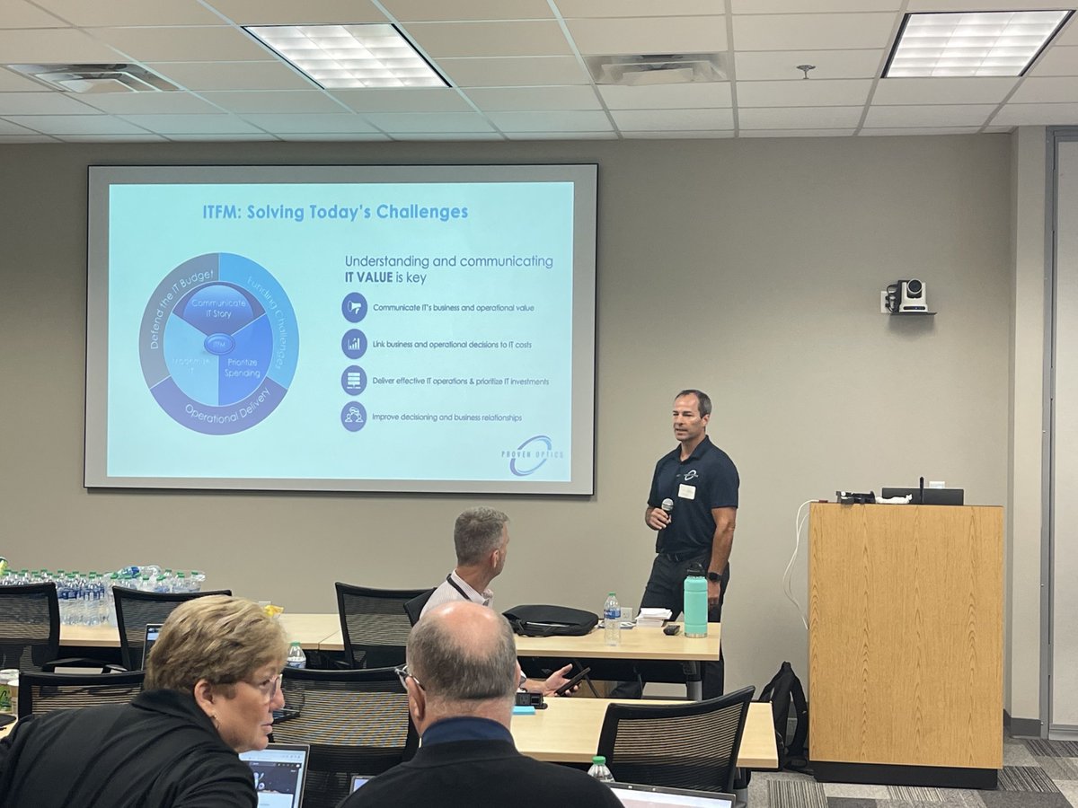 Members of the Proven Optics team had a great time at the <a href="/ServiceNow/">ServiceNow</a> SPM Practitioner Workshop in Orlando the past couple of days!

Connect with us today to learn how you can transform your IT Financial Management practice on the ServiceNow platform.

provenoptics.com/connect/