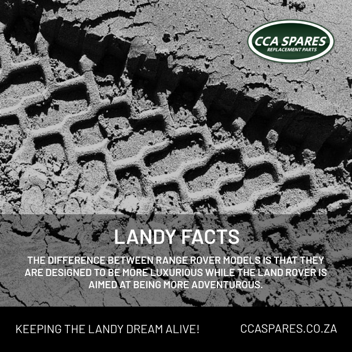 LADY FACTS

The difference between Range Rover models is that they are designed to be more luxurious while the Land Rover is aimed at being more adventurous.

#b2cmarketing #johannesburgrestaurants #jozi
#capetownsouthafrica #capetownliving #ocean
#exploresouthafrica  #kruger