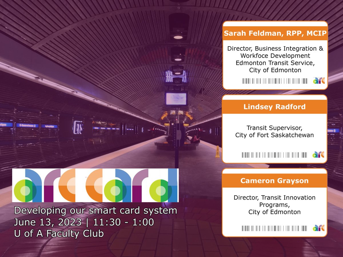 APPI (@__appi__) on Twitter photo APPI in person Edmonton event Tuesday June 13.
Just a reminder that the APPI Edmonton events committee is hosting with <a href="/na_cite/">ITE Northern Alberta</a> : The Arc Card: Developing Our Smart Card System
Tuesday June 12, 11:30-1pm
U of A University Club
Register Online Here: albertaplanners.com/civicrm/event/… APPI in person Edmonton event Tuesday June 13.
Just a reminder that the APPI Edmonton events committee is hosting with <a href="/na_cite/">ITE Northern Alberta</a> : The Arc Card: Developing Our Smart Card System
Tuesday June 12, 11:30-1pm
U of A University Club
Register Online Here: albertaplanners.com/civicrm/event/…