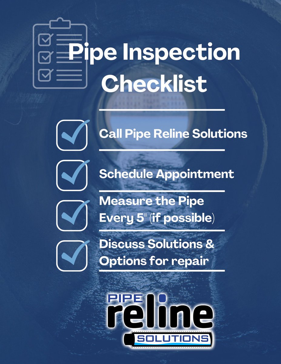 Have you called pipe reline solutions to get started on your pipe inspection checklist?

#relineit #reline #culverts #pipe #trenchlesstechnology #nodig #pipework #pipereline #pipeprojects #inspection