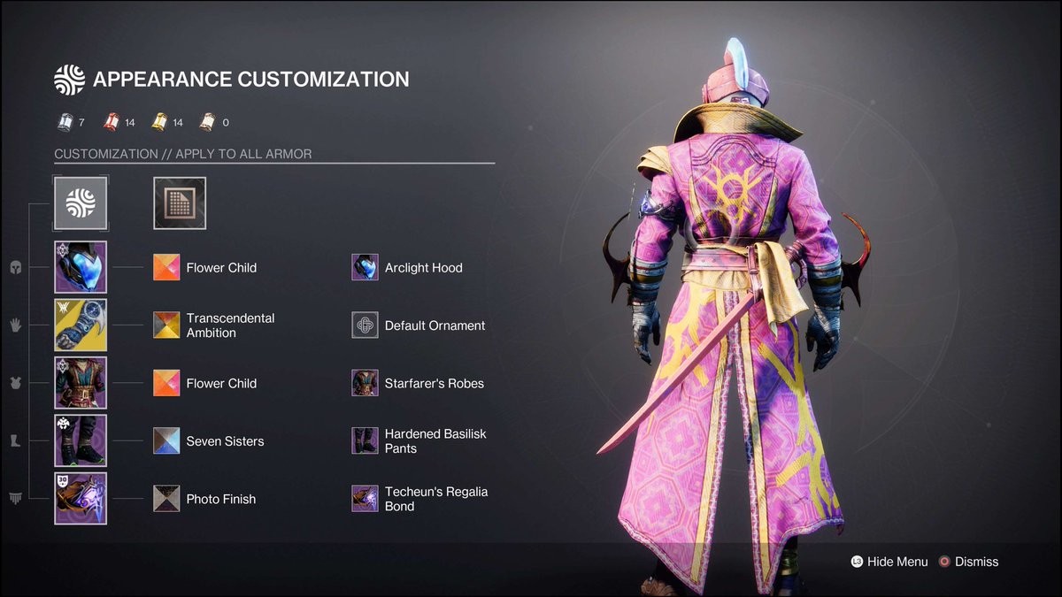 Slynessity's tweet photo. Guardian of the Fabulous Galaxy #DrownInTheDrip #Destiny2 @DestinyTheGame https://t.co/QzuHoIaoAx