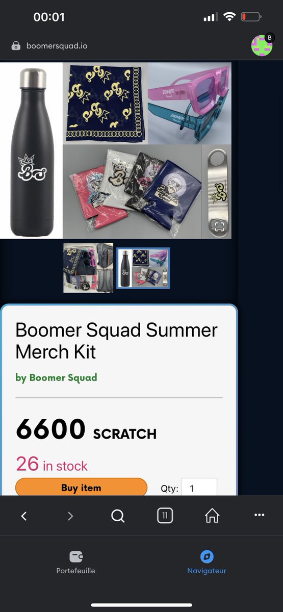 Boomer Squad Summer Merch Kit Is available to purchase on our shop 🛍️

boomersquad.io/bazaar/7

Very limited edition 🔥

#NFT #Merch #BoomerSquad