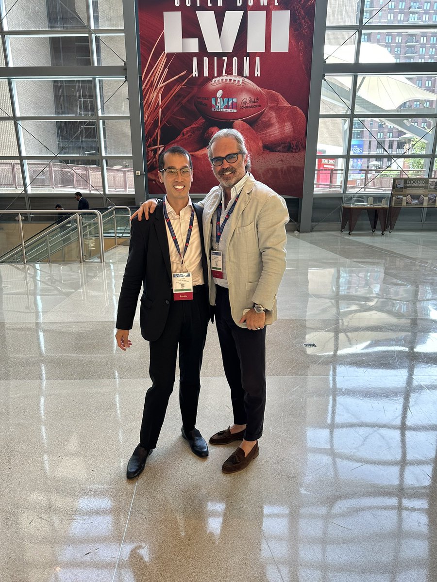 Great to meet my friend and redo #TAVR guru @G_Tarantini01 #TVT2023! Finally after all these years!