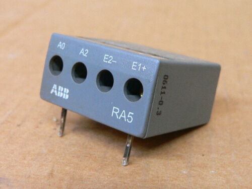 facility_sfUK's tweet photo. ABB RA5 INTERFACE RELAY PLC SIGNAL TO OPERATE CONTACTOR (ad eBay) https://t.co/6QSqou1Nhs https://t.co/9ULGCCpx6L