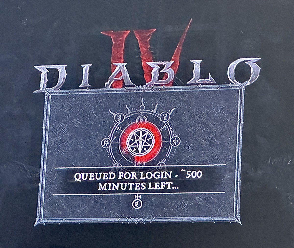 PinupDarling's tweet photo. @BlizzardCS Nothing like paying $100 for a game you can’t actually play 🙃 https://t.co/GC3F5cmAM8