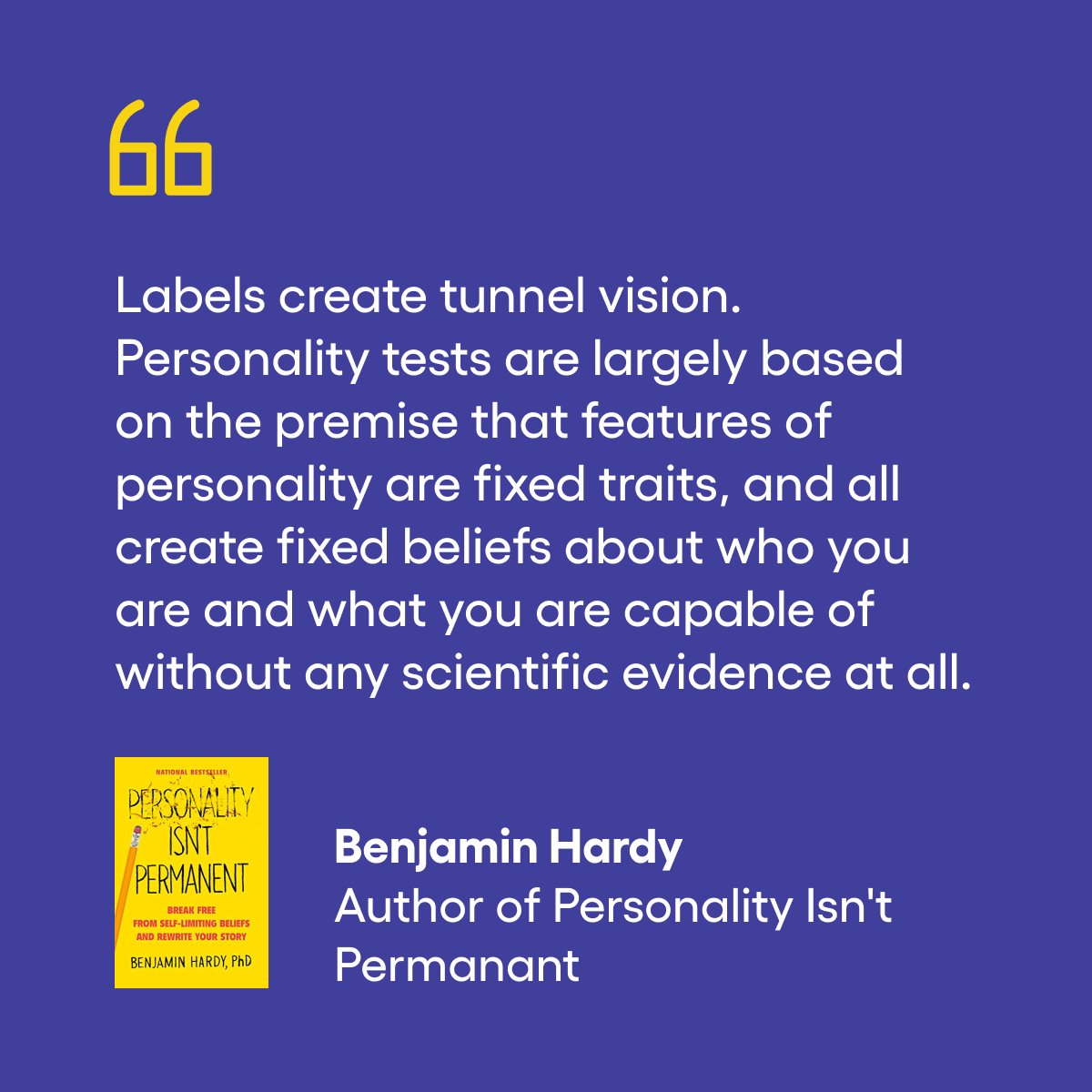 In his new book, Personality Isn’t Permanent, author and organizational psychologist Benjamin Hardy argues that personality tests are about as scientific as horoscopes. 

For more information, click the link below⬇️
bit.ly/3INYKfN

#psychometrictesting #hrtech #vervoe