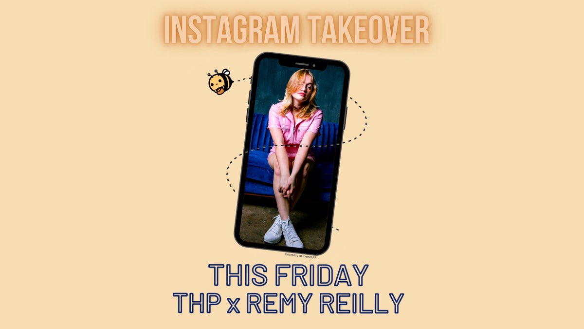 thehoneypop's tweet photo. Don't miss out on the fun! Buzz over to our stories tomorrow at 8PM EST for a takeover from @remyreillymusic!

📸: Trend PR, Design: Ola Dalek for THP https://t.co/SSBbuEOSQT