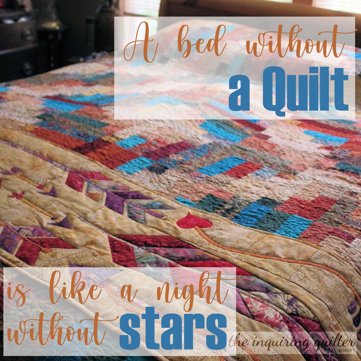 No more naked beds! 😜

#inquiringquilter #quiltingismytherapy #quiltingismybliss #quotestoliveby #quoteoftheday #quotes #quotesaboutlife #behappyandsmile #findyourjoy #quiltquotes