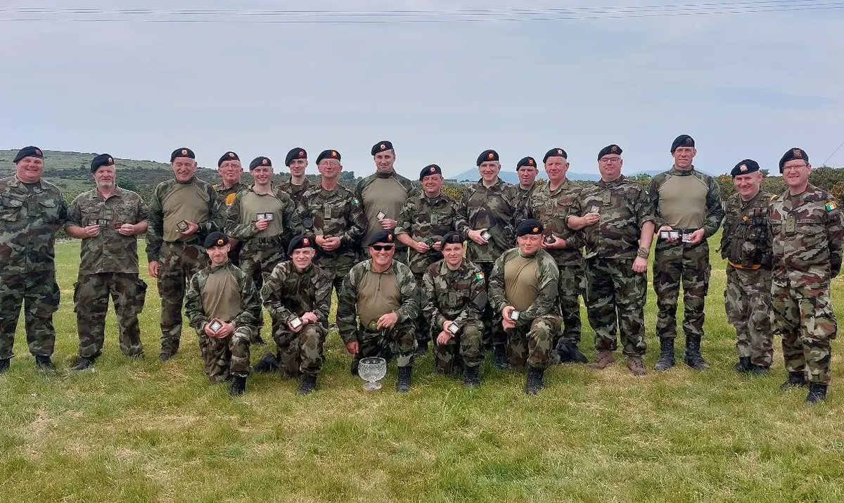 Scalded.......
All Army shooting competition Kilworth 2023...second place in the rifle competition and the falling plates. Well done to all shooters in the competition last, excellent marksmanship skills. 
#óglaighnahéireann 
#allarmy
#reservedefenceforces
#12thinfantrybattalion