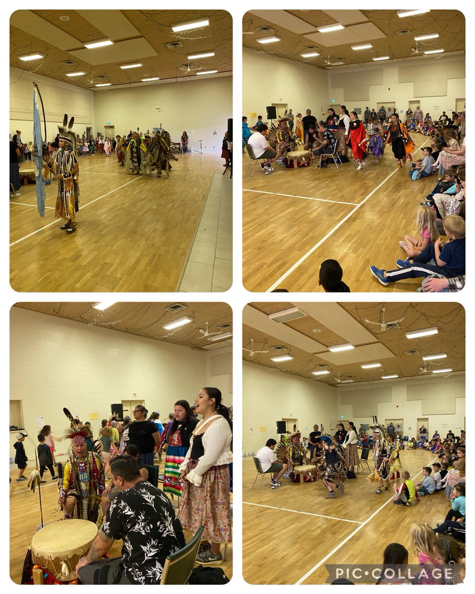 RoseneathCPS's tweet photo. Such an amazing day @RoseneathCPS  Pow Wow today. We are so proud of our students. Miigwech to everyone who participated, organized and all those who came. #kprschools #KPRIndigenous https://t.co/pW7gIiFcJl