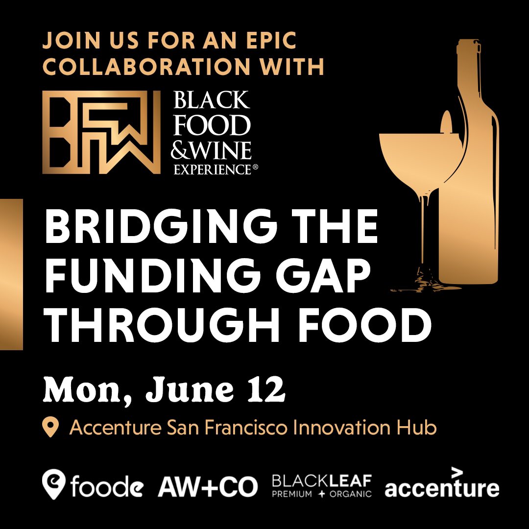 Aniesia Williams (@iamaniesia) on Twitter photo #SanFrancisco & #Oakland family! Another <a href="/foode_app/">foode</a> experience is happening next week in collab w/<a href="/Accenture_US/">Accenture US</a> during the #BlackFoodWineExperience. Missed the #SXSW one? Here is your chance. CC: <a href="/Kclay16/">Kenneth Clay</a>
Panel: lu.ma/BFWEAccenture
Brunch: lu.ma/BFWEBrunch #SanFrancisco & #Oakland family! Another <a href="/foode_app/">foode</a> experience is happening next week in collab w/<a href="/Accenture_US/">Accenture US</a> during the #BlackFoodWineExperience. Missed the #SXSW one? Here is your chance. CC: <a href="/Kclay16/">Kenneth Clay</a>
Panel: lu.ma/BFWEAccenture
Brunch: lu.ma/BFWEBrunch