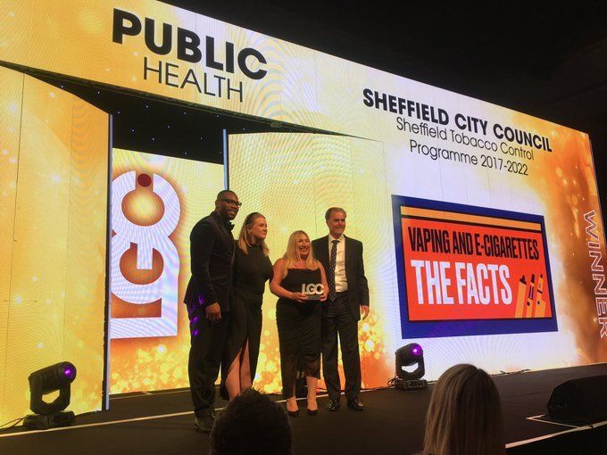 NatRalph's tweet photo. Winners 🏆🏆🏆 #lgcawards @Sarahhepworth4 @smoke https://t.co/88xuz8teZL