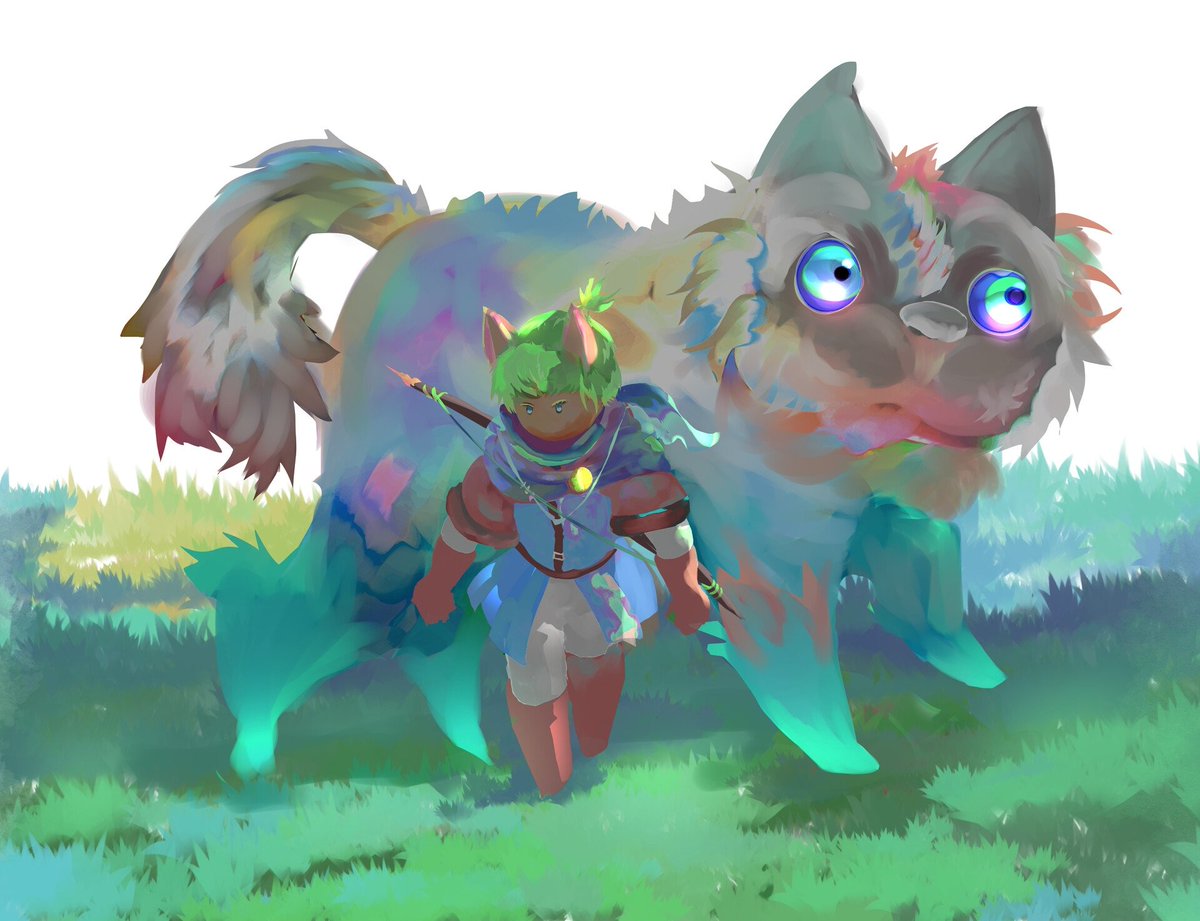 korkuin's tweet photo. Artwork inspired by ni no kuni 
#ninokuni #ni_no_kuni #ghlibi  #studioghibli  #studiocolorido  #art  #artist  #artwork  #anime  #AnimeArt  #animetwt  #MyArt  #myartwork https://t.co/KSEH1ihjrP