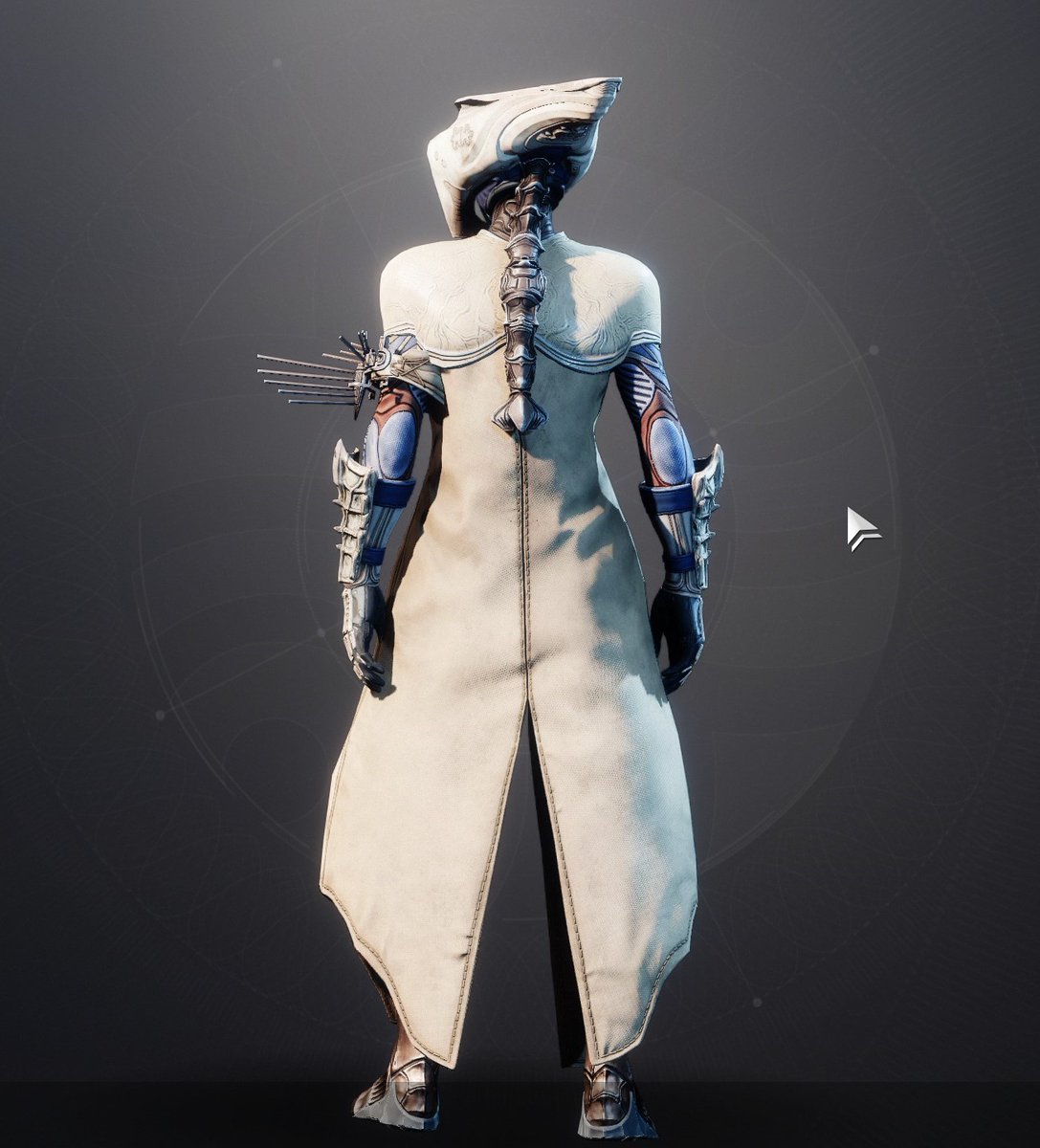 PetiteMerzelle's tweet image. Well, I got it... might as well use it.  Strange and spooky set nicknamed the "Cenomorph".

#DrownInTheDrip #Destiny2 #ThreadsOfLight #DestinyFashion #Destiny2Fashion #DestinyTheGame
@Destiny2Team @DestinyTheGame