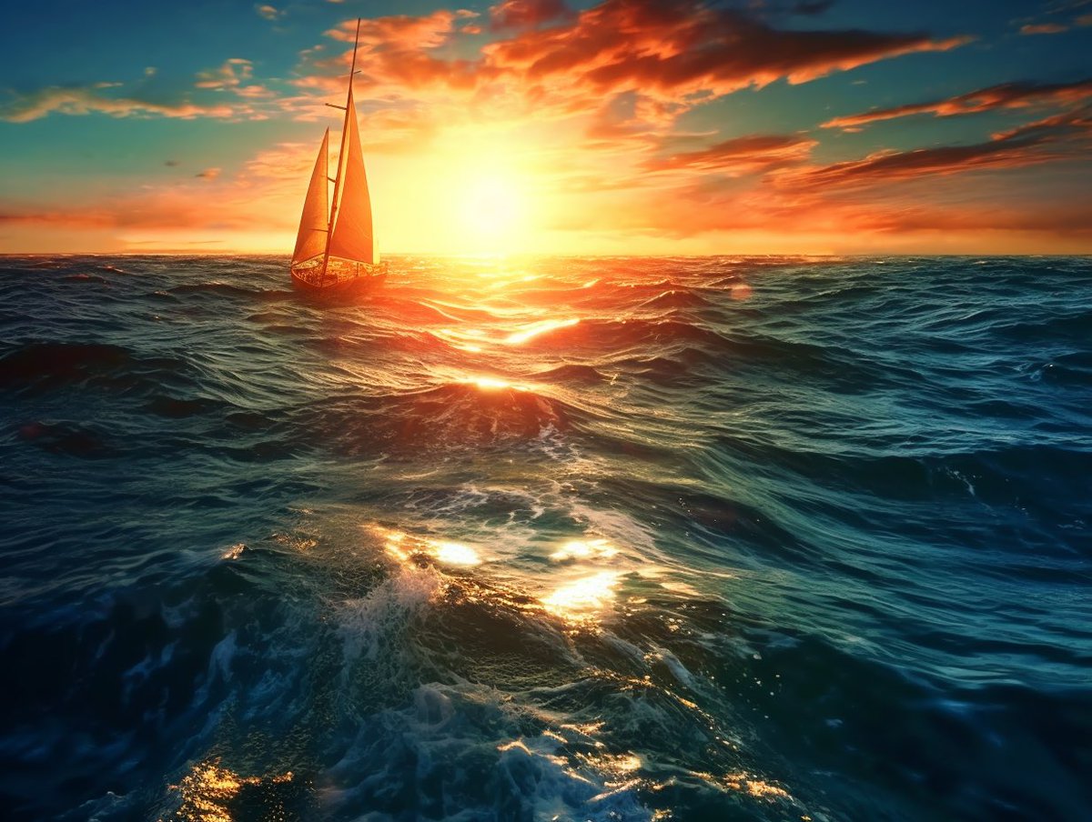 AIArtUK's tweet photo. “Take me to the ocean. Let me sail the open sea. To breathe the warm and salty air and dream of things to be.” - Erica Billups
#worldoceanday #aiart #aiartuk #abstract #abstractart #water #ocean #oceans #waves #sea #ericabillups #digitalprint #aipainting #midjourney #inspiration https://t.co/nJMBuRwuJa