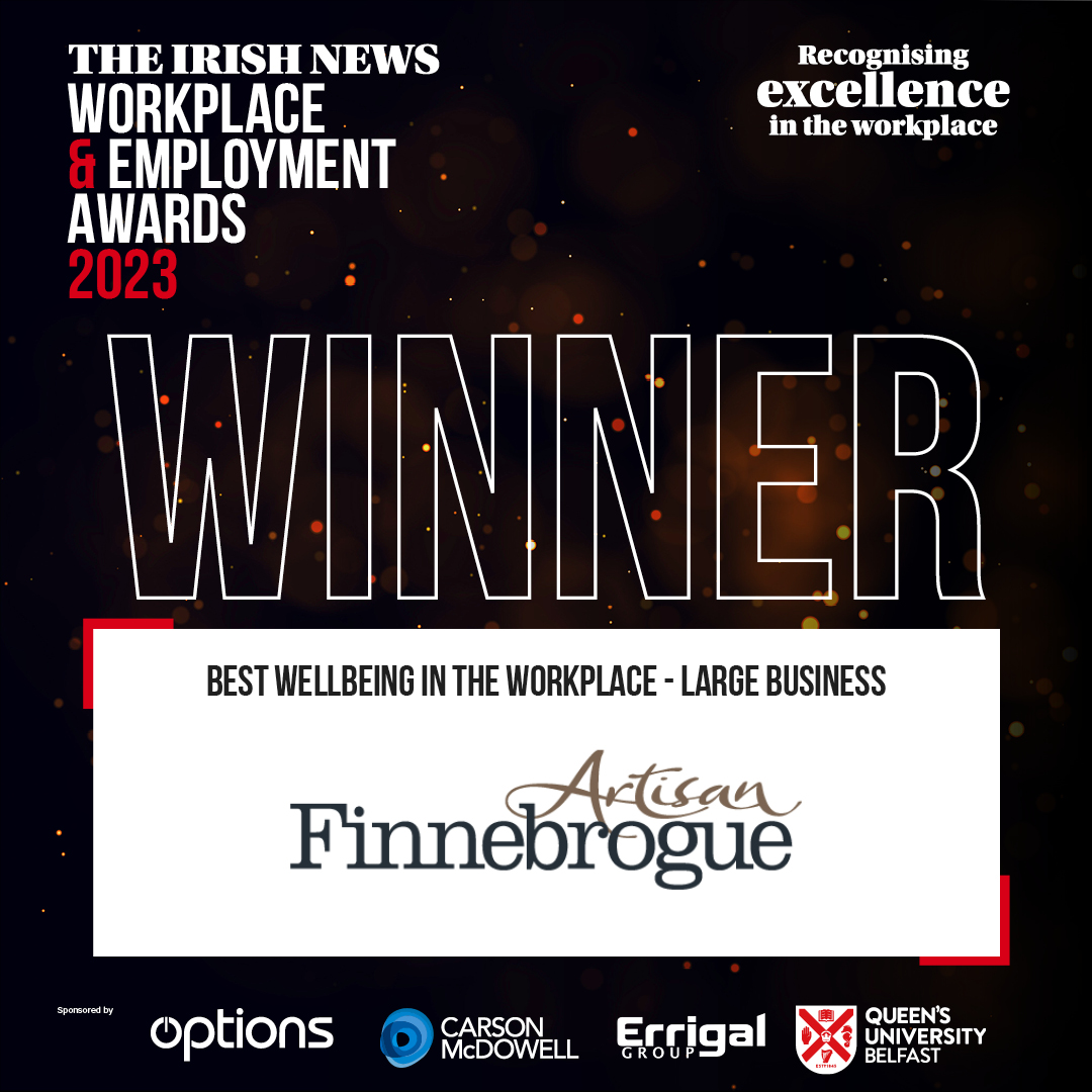 The winner of the 'Best Wellbeing in the Workplace Strategy' Large category is <a href="/finnebrogue/">Finnebrogue</a>, whose outstanding initiatives are being implemented to support colleagues with the cost of living. Tonight, it’s bringing home the bacon! Congratulations! #WEA23

<a href="/GlandoreNetwork/">Glandore</a>
