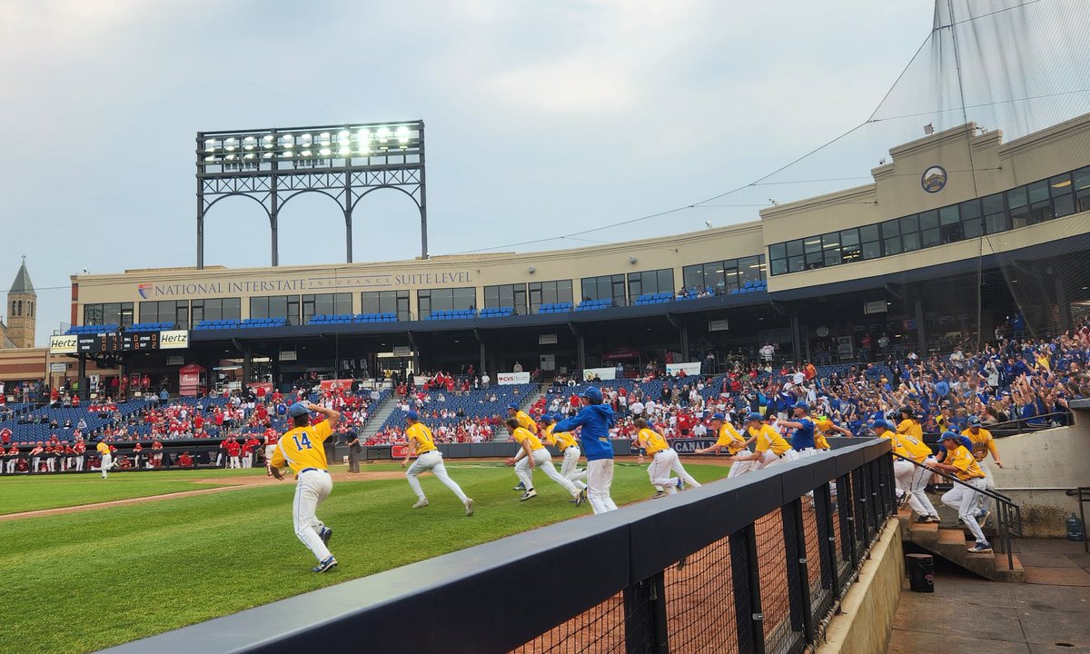 ⚾️ #OHSAA BASEBALL: Russia defeats St. Henry, 1-0, in eight innings in the first Division IV state semifinal. Russia will play for its second straight state title Saturday afternoon.