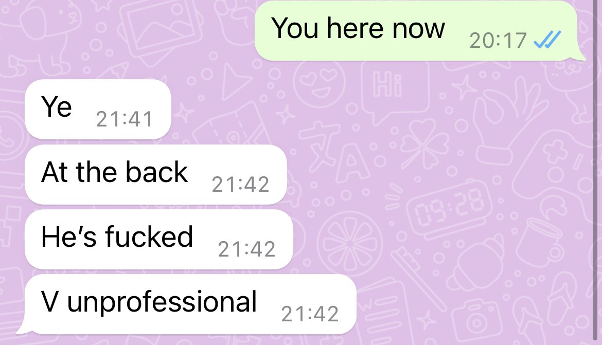 lollyfitz13's tweet photo. My brothers reaction to the 1975 last night, some people just don’t get it bro https://t.co/7WPrU4qAdL