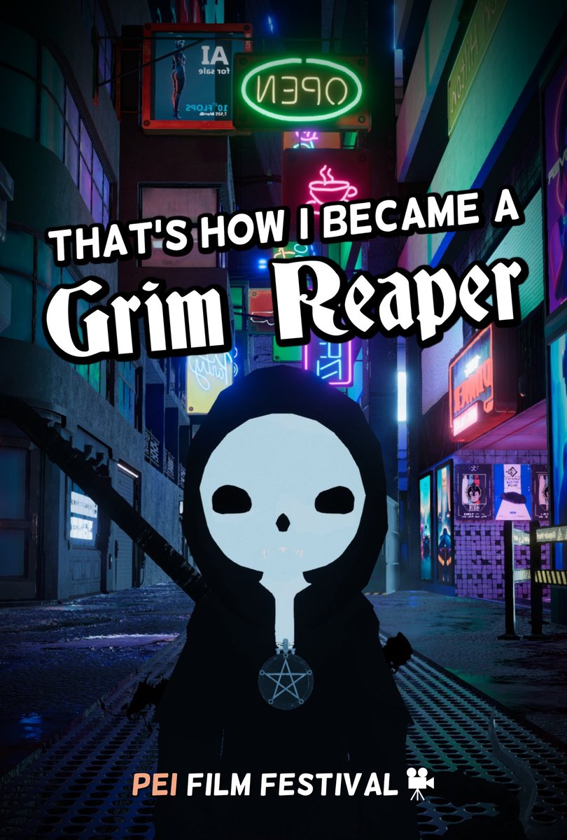 We’re back! The <a href="/peifilmfestival/">The PEI Film Festival</a> is now an independent film distributor. “That's how I became a Grim Reaper” by @KateKazooo is the first piece of media that will be published as part of our digital festival.