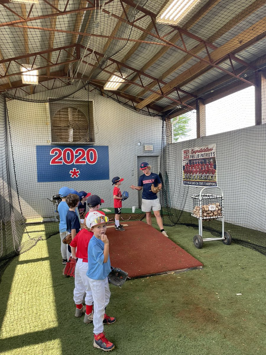 Great day 1 of camp in the books! Excited to finish up summer camp tomorrow!⚾️ #GoPike