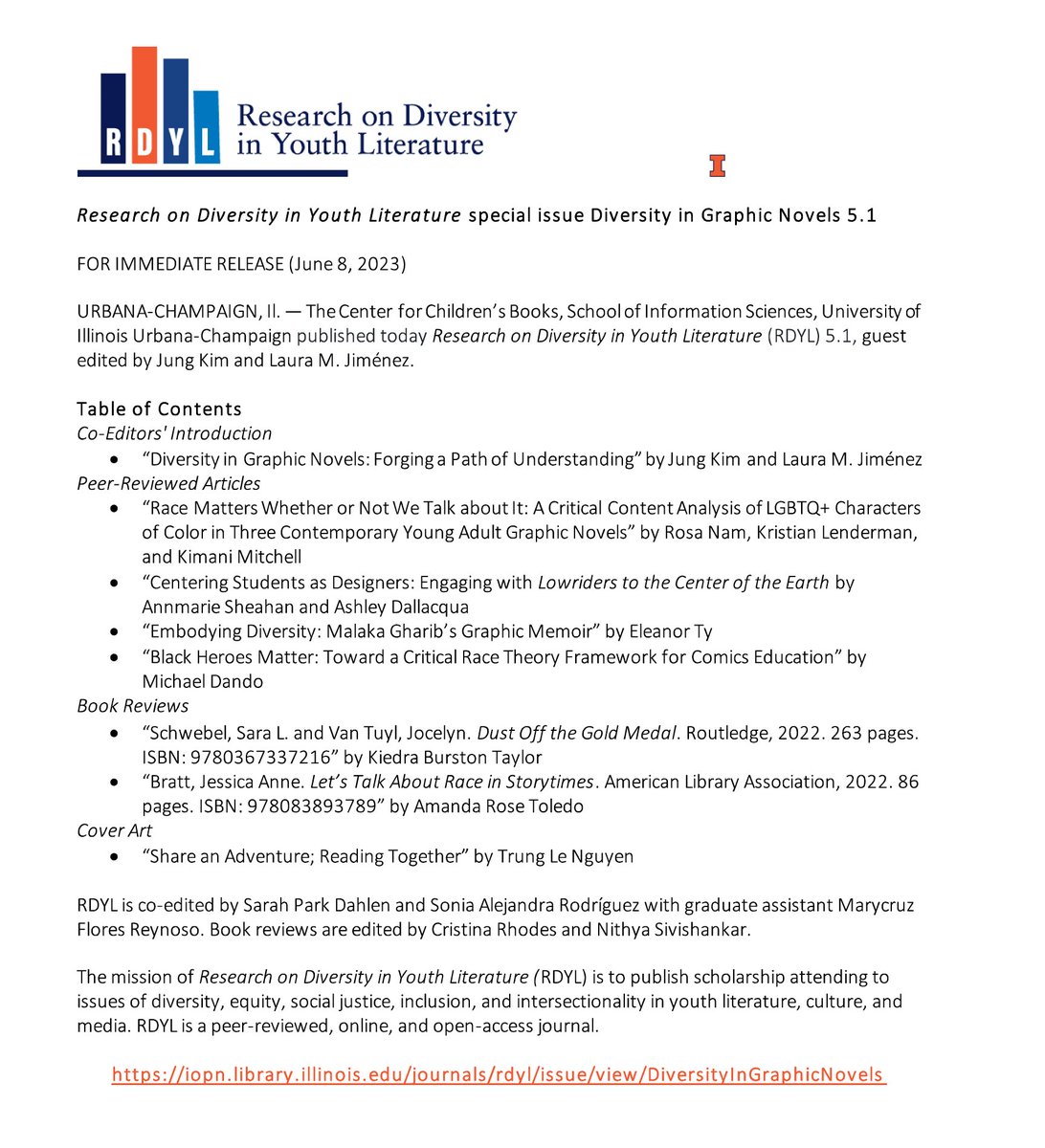 Eleanor Ty (@eleanorty) on Twitter photo Pleased to have an article on @MalakaGharib #GraphicNovel #memoir in this issue on #Diversity. Ed by @jungkimphd and <a href="/booktoss/">Dr. Laura M. Jimenez</a> <a href="/LaurierResearch/">Laurier Research</a> Pleased to have an article on @MalakaGharib #GraphicNovel #memoir in this issue on #Diversity. Ed by @jungkimphd and <a href="/booktoss/">Dr. Laura M. Jimenez</a> <a href="/LaurierResearch/">Laurier Research</a>