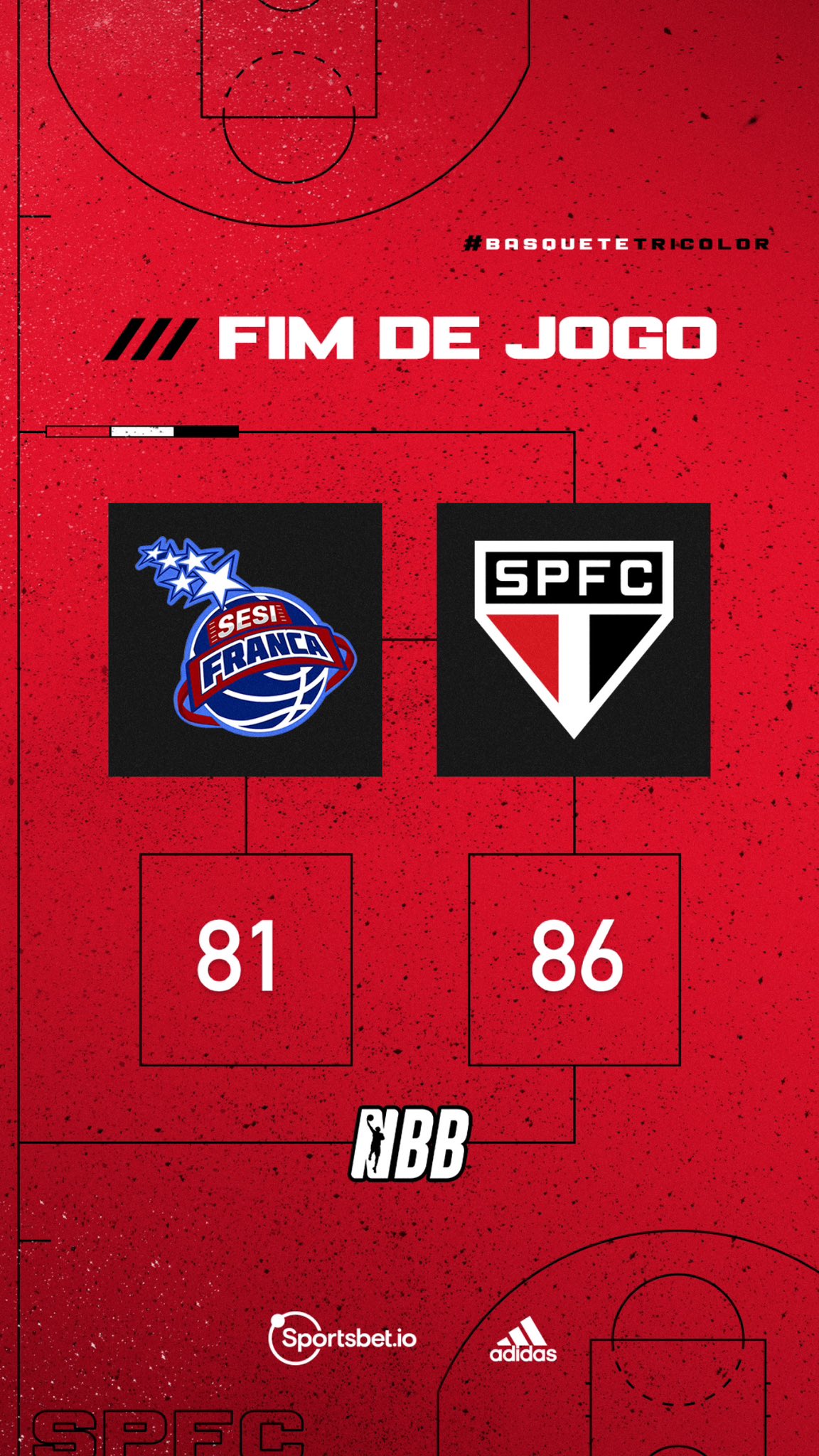 Franca 81 x 86 São Paulo - Jogo 4 ao vivo: siga as finais do NBB