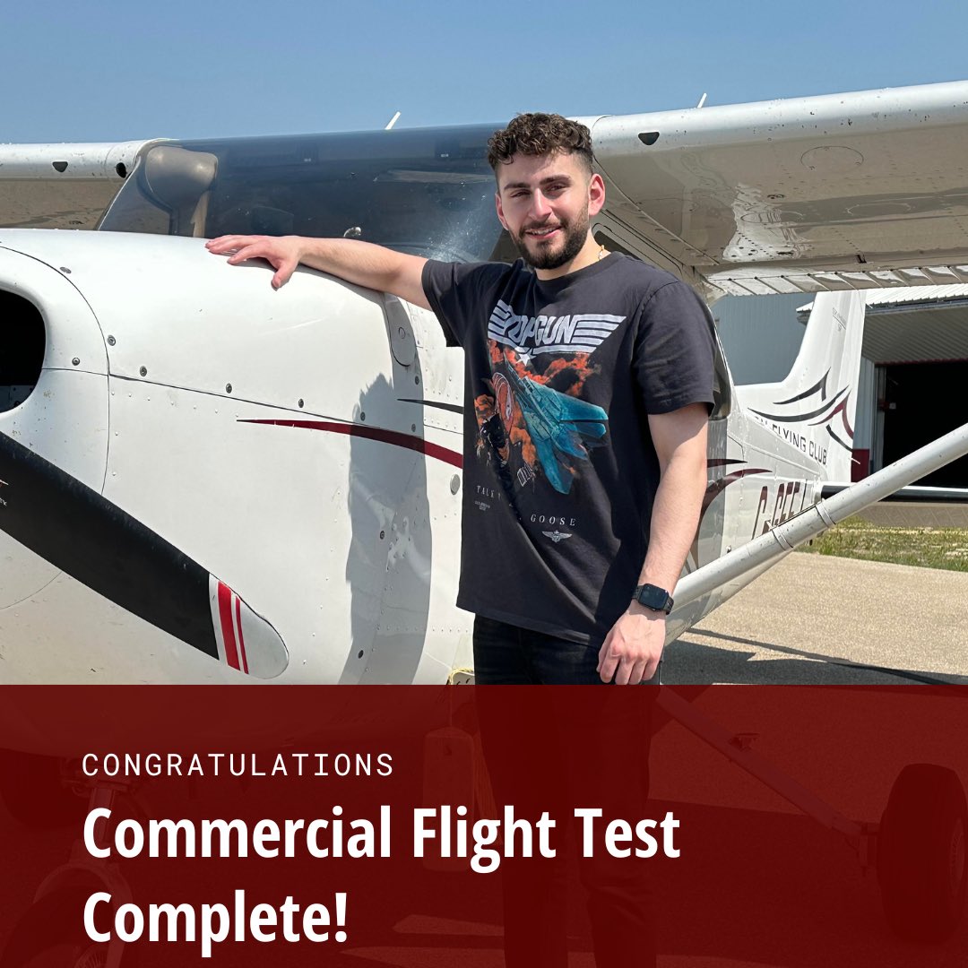 Congratulations to Sarjoon on passing his commercial pilot flight test today!!!! 
.
.
.
#commercialflighttest #flighttest #passed #cpl #ridepassed #commercialpilot #flighttraining #learntofly #flightschool #hardworkpaysoffs #congratulations #cessna172 #aviator #efcclub1 #efc1927