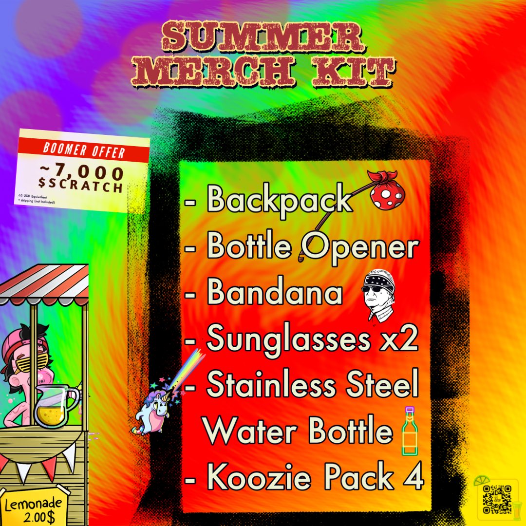 #BoomerSquad Check out our newest added items to our @TheWeb3Shop with our 3PL model!

#NFT #Merch #web3 #hotsummerkit

boomersquad.io/bazaar/7