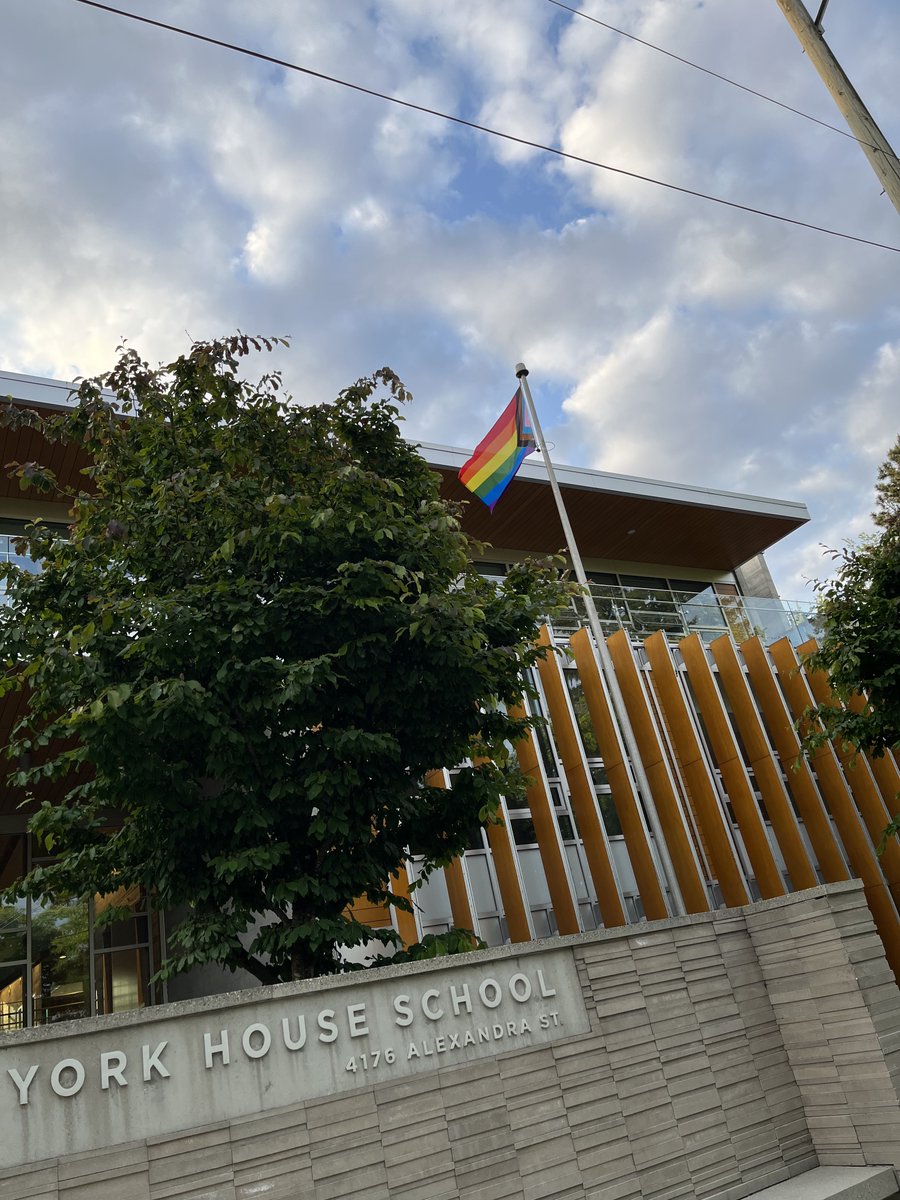 YorkHouseSchool's tweet photo. York House is celebrating Pride Month! Pride month activities included guest speakers, a pride flag scavenger hunt, rainbow treats, and an opportunity for students to dress in rainbow colours. #myYHS https://t.co/3CHgbHnV6l