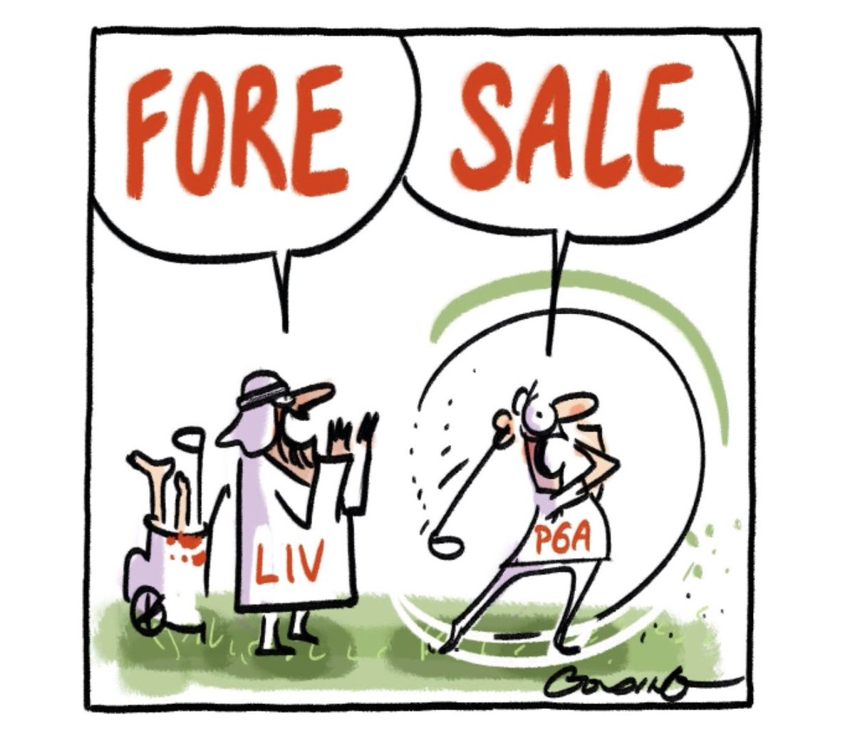 The Saudis have won the golf war.
Graham Cadd, Droman
@theage letters #PGAandLIV