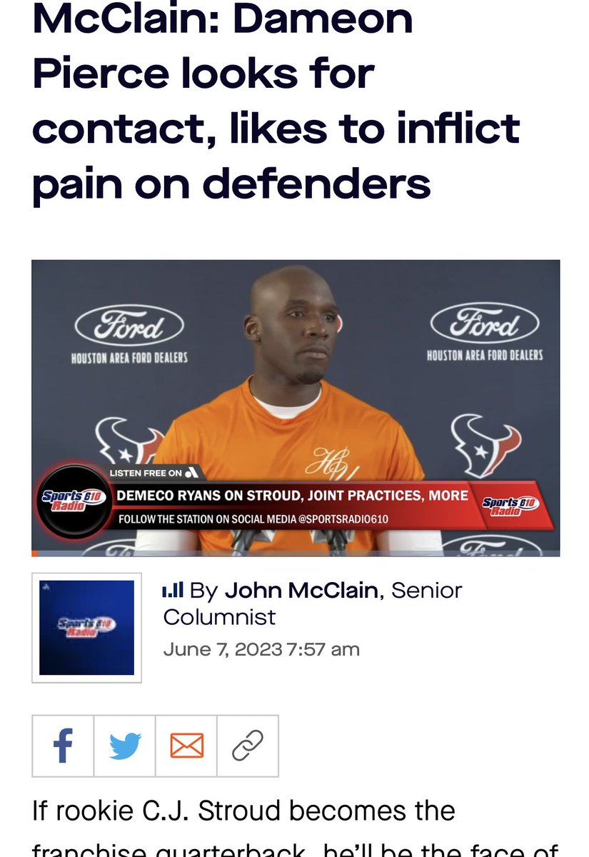 JimNagyOU's tweet photo. Never been a better headline for a running back. https://t.co/cuHjATBWro