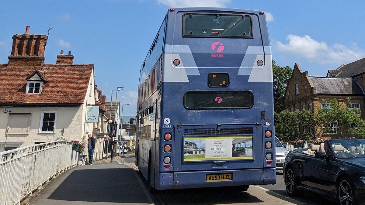 WillsBusSpot's tweet photo. #Loanday 03/06/23
Over half term First Colchester were loaned Chelmsford based ALX400 B7TL 32482  AU53 HJZ and I was lucky enough to have it allocated to route 75 on the last day before it was returned to Chelmsford, pictured here in Maldon on its way back to Colchester. https://t.co/Uqosl3tiGu