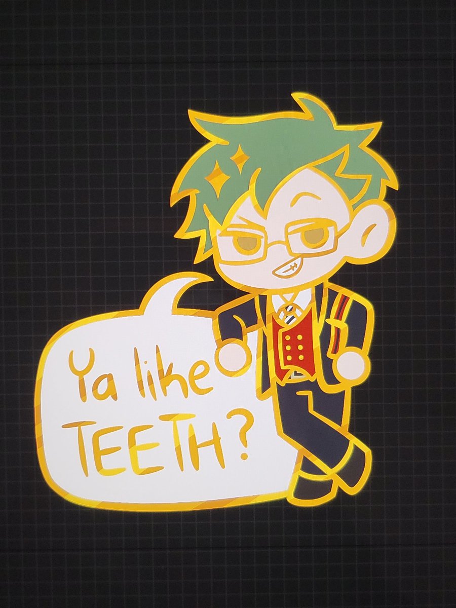 Hey y'all! So I'm gunna try to get into pinmaking and wanna find a good design before production!
Would anyone be interested in a Trey enamel pin? He'd be about 2', gold-plated, and ~$15-20
I'll reply with a poll for interest!^^

#twistedwonderland #twstファンアート #enamelpin