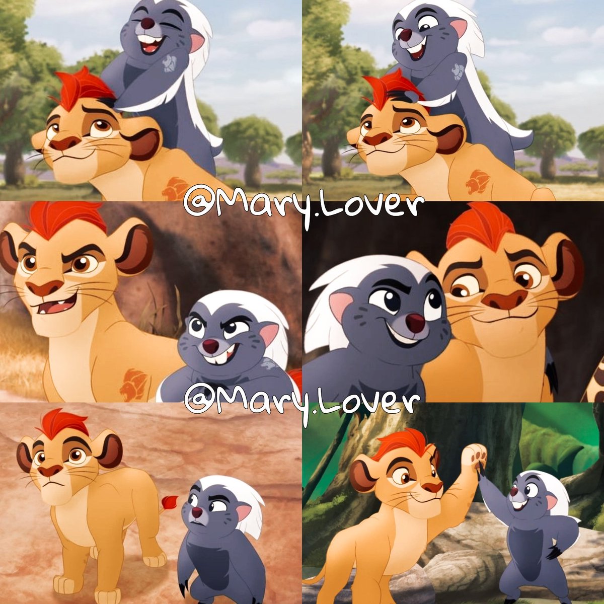 #NationalBestFriendsDay 

Today is friend's day.  Kion has a great friend who is Bunga.  your best friend ❤💙🐾⚡✨

♡♡»»————>(◍•ᴗ•◍)<————««♡♡ 
#TheLionGuard #LionGuard #TheLionKing #LionKing #thelionguard #lionguard #thelionking #lionking ♡♡♡♡