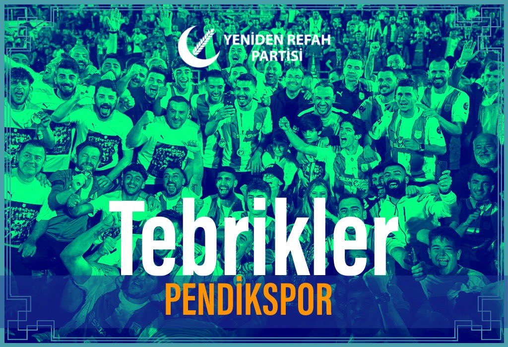 İlk kez Spor Toto Süper Lig’e yükselme başarısı gösteren #Pendikspor yönetimini, sporcularını ve taraftarlarını tebrik eder, yeni sezonda başarılar dilerim.