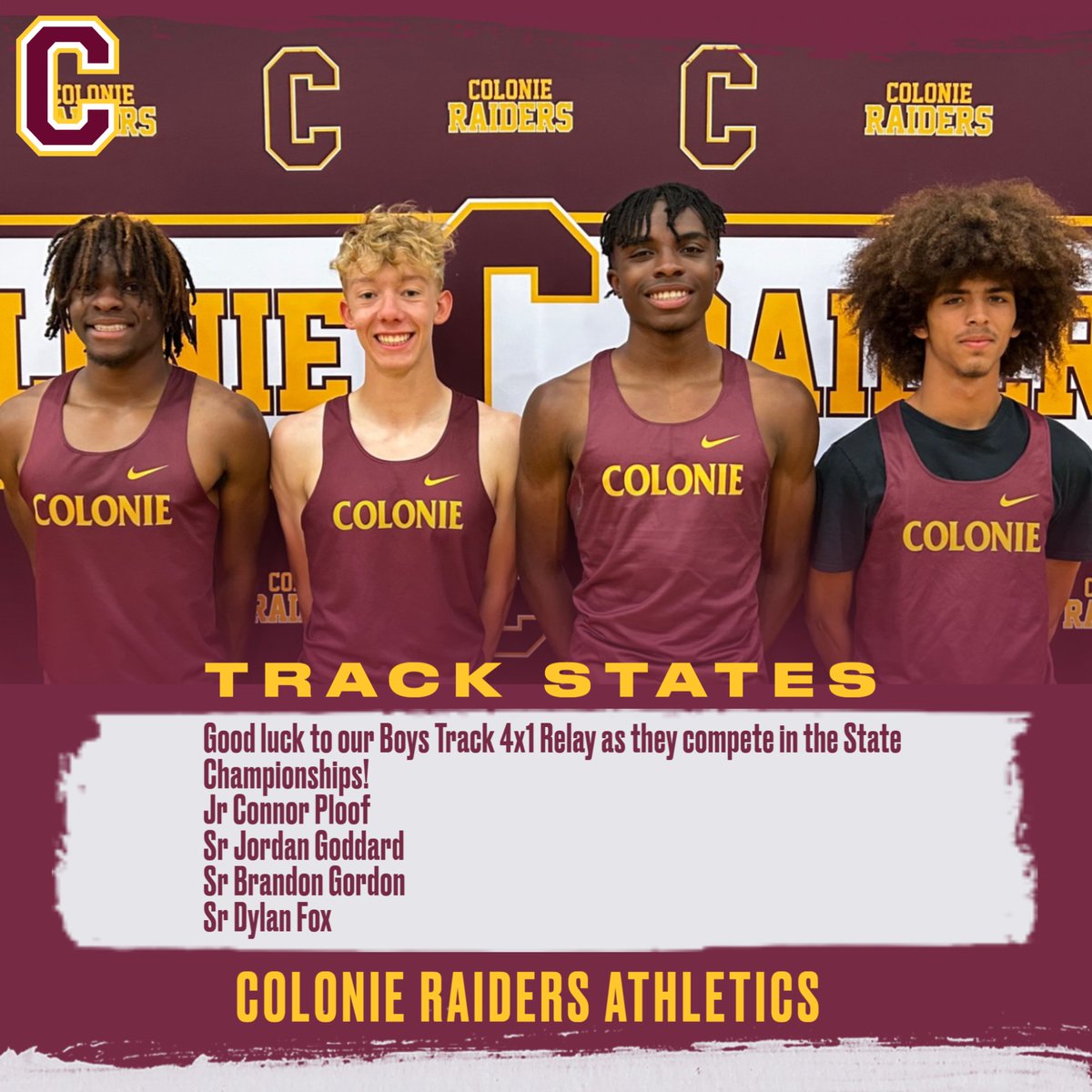Colonie Athletics (@coloniepack) on Twitter photo 
