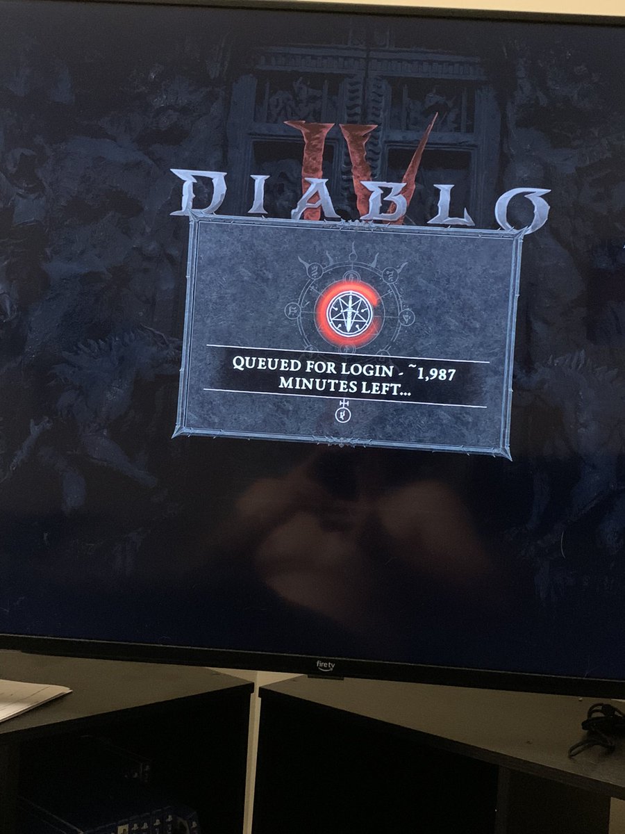 Looks like I’ll be waiting for a while 😅 #Diablo4