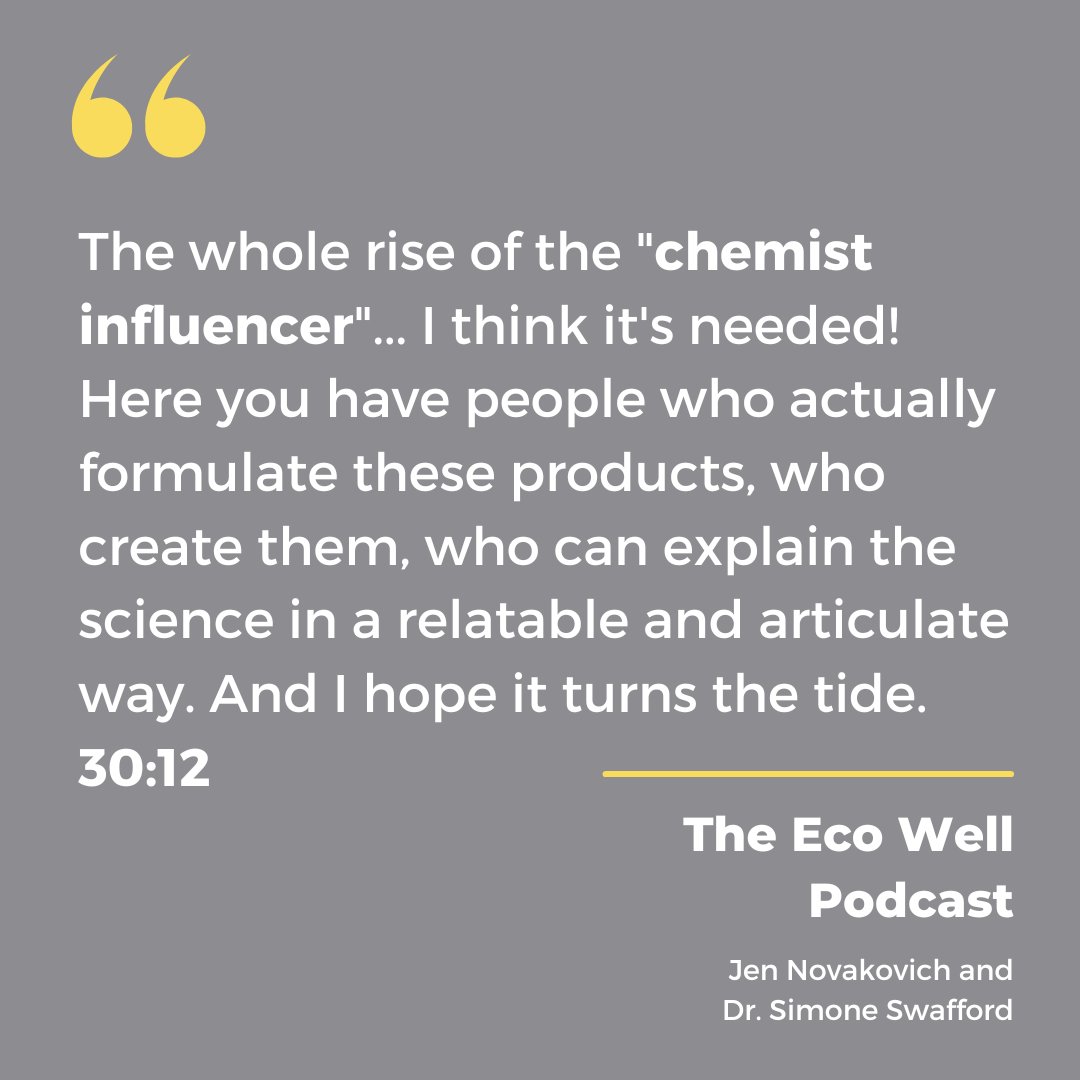 New podcast from <a href="/TheEcoWell/">The Eco Well</a>! Learn from the experts... regulatory edition! 📝

The Eco Well season finale episode, is sponsored by us. ✨ Here are a few of our favorite quotes from the episode!

Click the link in our bio to start listening.
#cosmetics #beautyindustry #regulatory