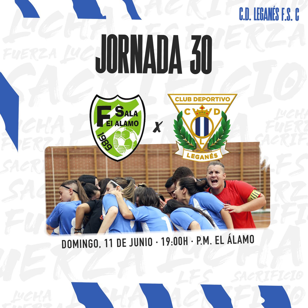 HORARIOS | Última jornada para el <a href="/CDLeganesFS_Fem/">C.D. Leganés Fútbol Sala Femenino</a> C con un solo objetivo entre ceja y ceja: GANAR. La victoria le asegura el ascenso a Primera Regional sin depender de terceros. Un pasito más para lograr el objetivo ¡Vamos a por todas! 🚀

#VamosLega 🥒🤍💙