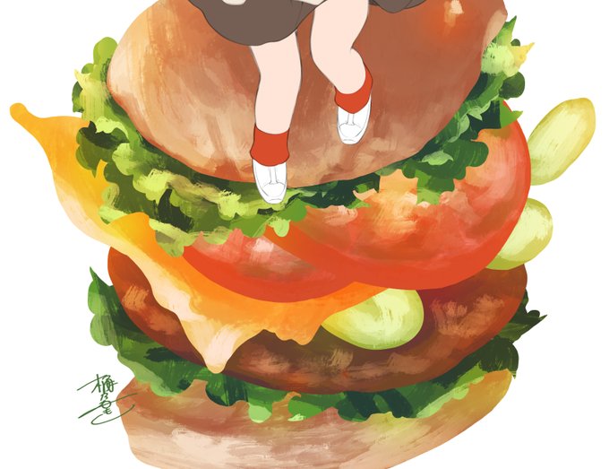 「ハンバーガー」のTwitter画像/イラスト(新着)｜21ページ目