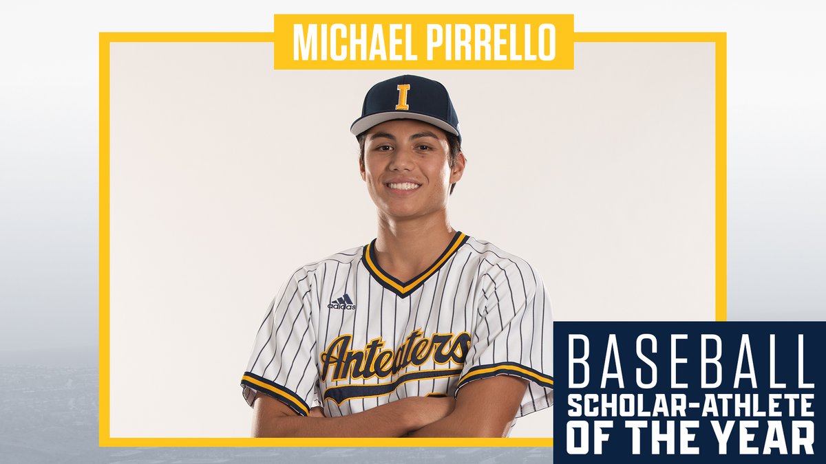 Congratulations to freshman pitcher, Michael Pirrello, for being awarded the Baseball Scholar-Athlete of the Year award, presented to the top scholar-athlete from each sport, regardless of year of study! 🙌

#EatersGottaEat #TogetherWeZot #MoreThanAthletes
