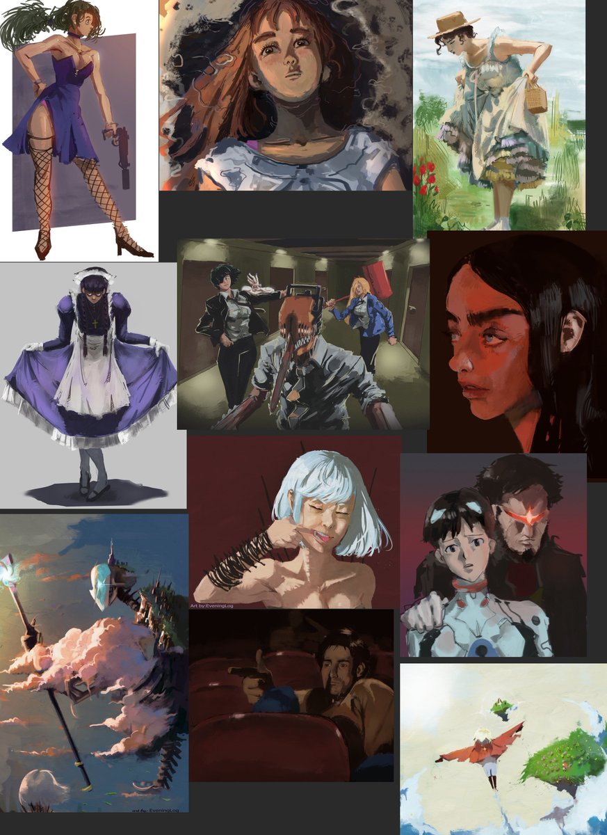 My finished Arts and favorites that I've made🧙‍♂️