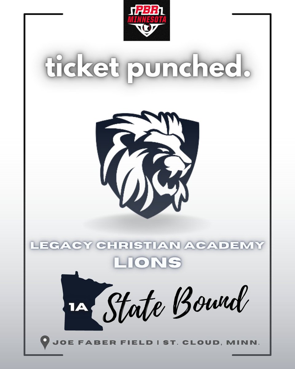 Prep Baseball Minnesota (@prepbaseballmn) on Twitter photo π©πππ ππ© π₯πͺπ£ππππ.
Congratulations to <a href="/LCA_Baseball_/">LCA_Baseball</a>
π Section 4A Champions
ποΈ 2023 Minnesota 1A State Tournament
πJoe Faber Field | St. Cloud, Minn. π©πππ ππ© π₯πͺπ£ππππ.
Congratulations to <a href="/LCA_Baseball_/">LCA_Baseball</a>
π Section 4A Champions
ποΈ 2023 Minnesota 1A State Tournament
πJoe Faber Field | St. Cloud, Minn.
